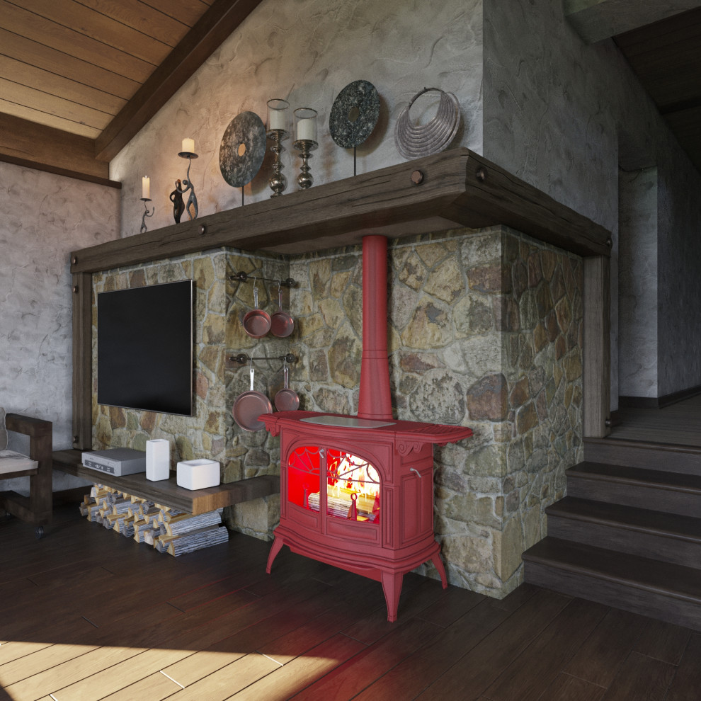 Интерьеры дома в Леоновском