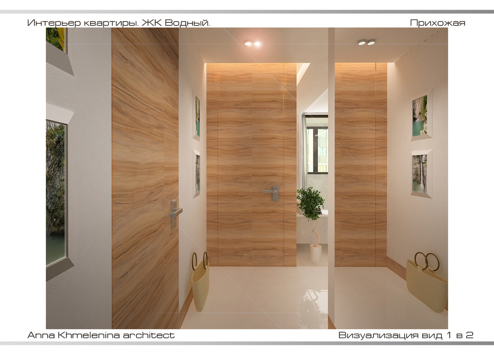 Квартира в ЖК Водный в стиле скандинавский минимализм