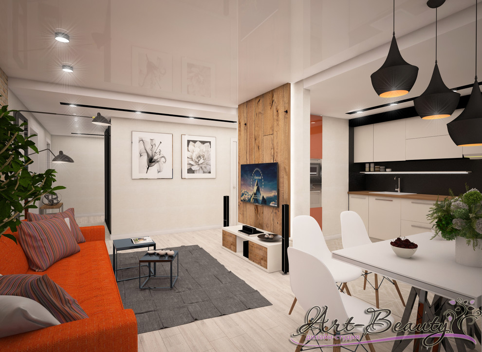 Интерьер квартиры-студии