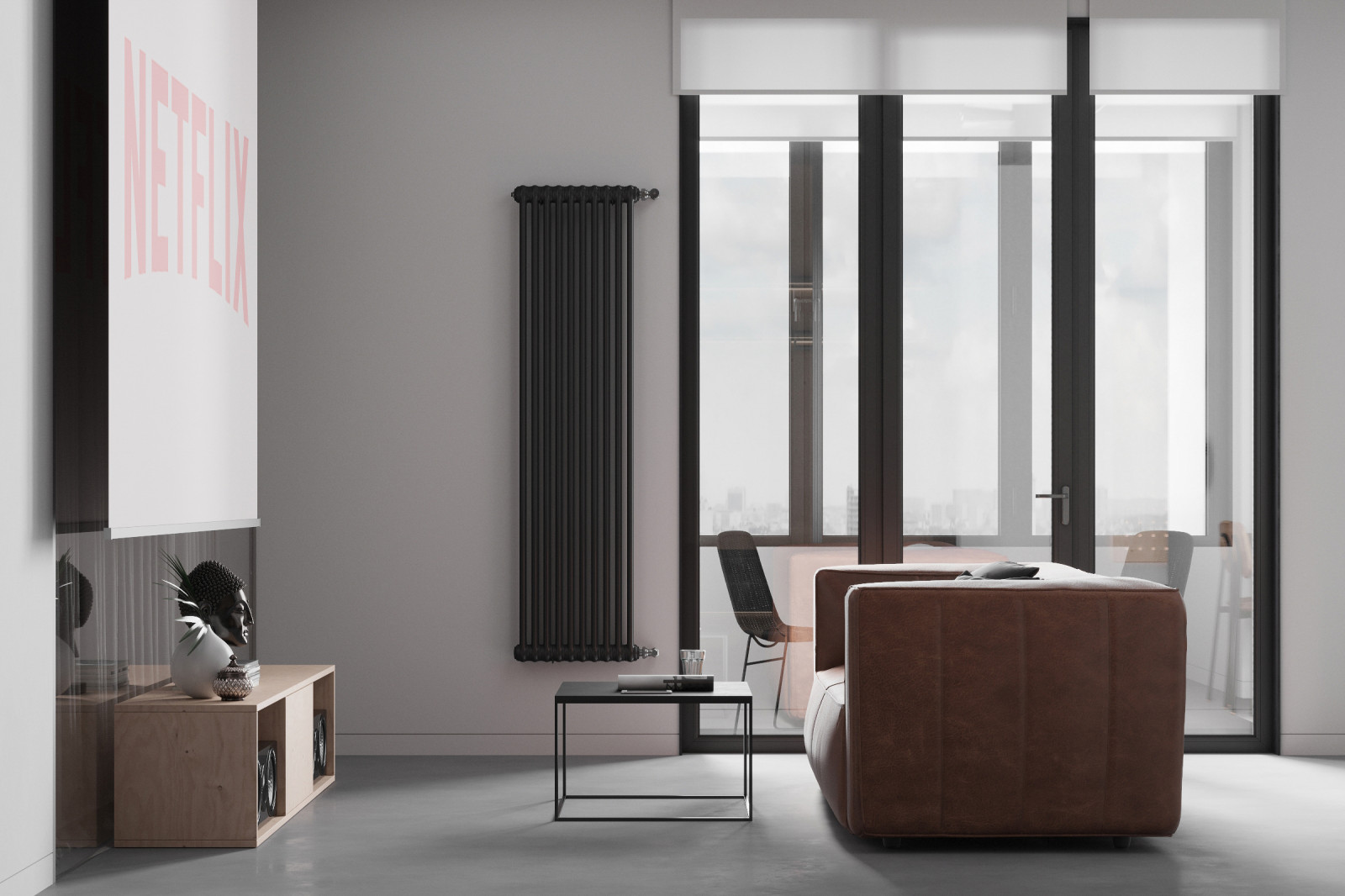 Лофт для фаната NETFLIX в ЖК Вавилов дом