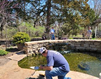 KCMO Homestead Pond and Planting Projects