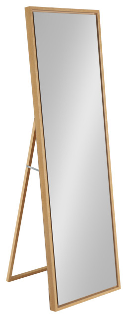Evans Free Standing Floor Mirror With, Floor Easel For Mirror