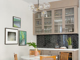 Transitional Home Bar by Peruri Design Company