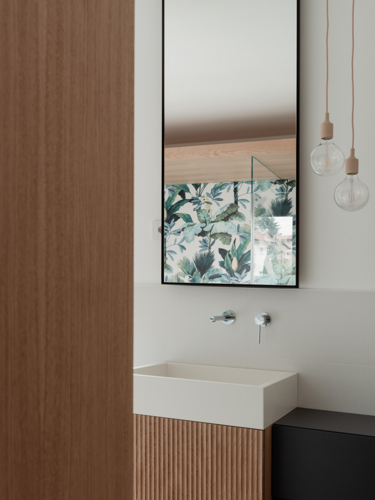 Villa B - Modern - Powder Room - Other - by Moroni Architettura 2.0 ...