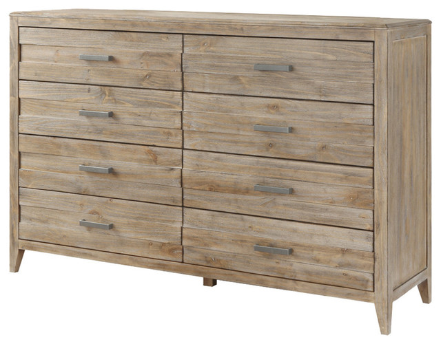 Emerald Home Torino 8 Drawer Dresser Rustic Dressers By