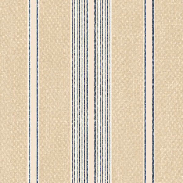 Cushion Stripe Wallpaper - Traditional - Wallpaper - by American