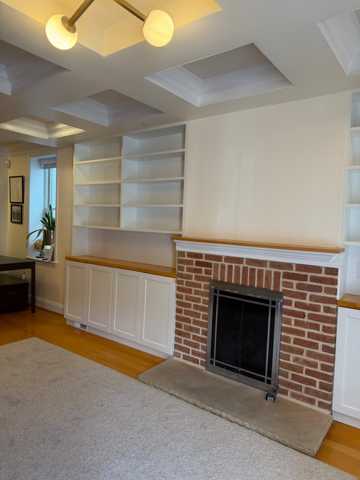 Living Room Custom Bookshelf