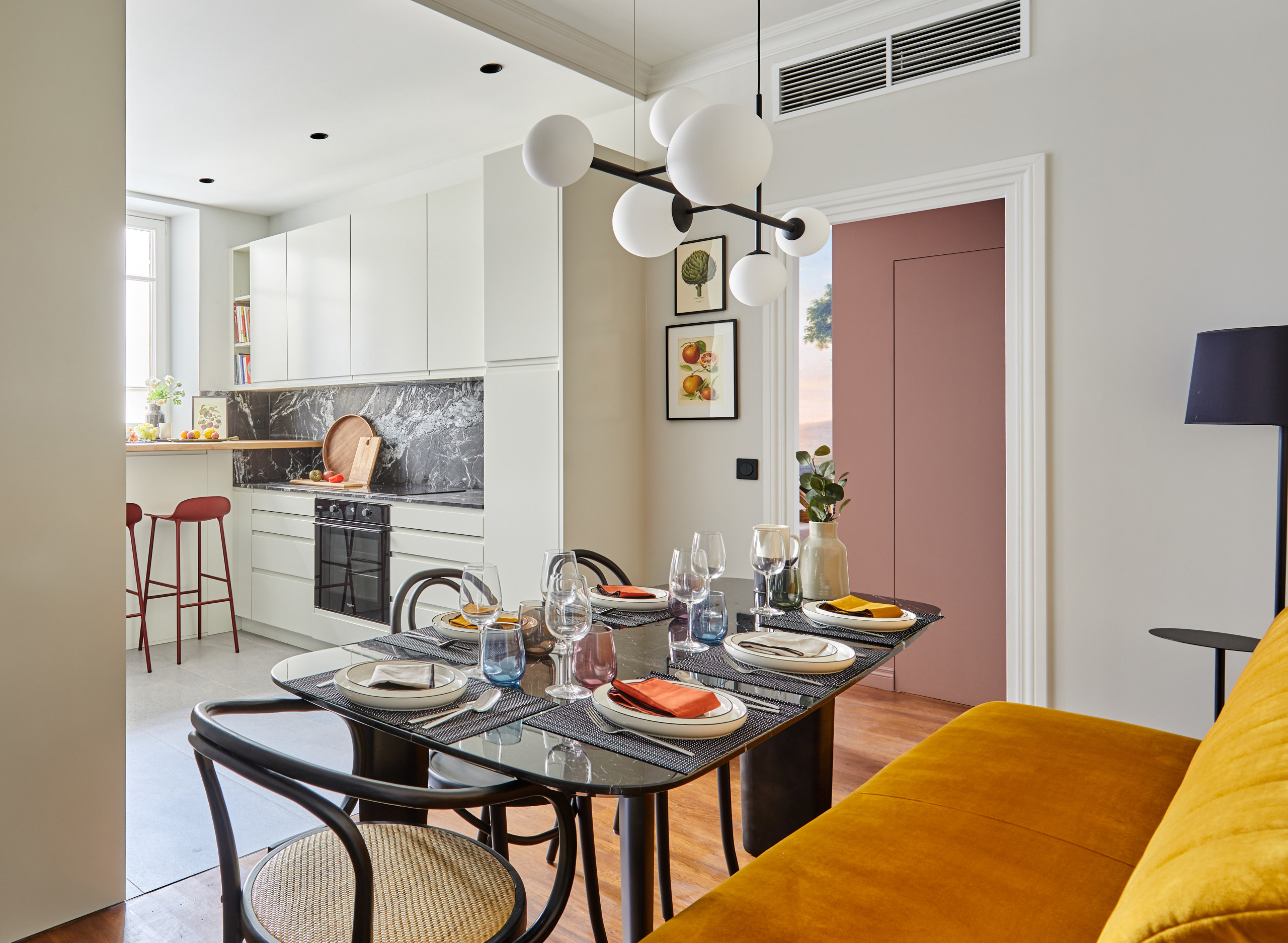 Projet Saint Michel I Appartement Ocre & Or