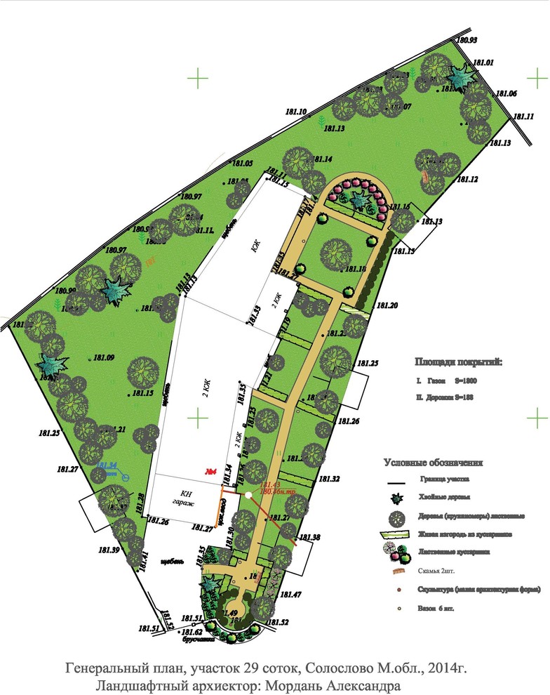 проектирование генплан  Солослово 2014г