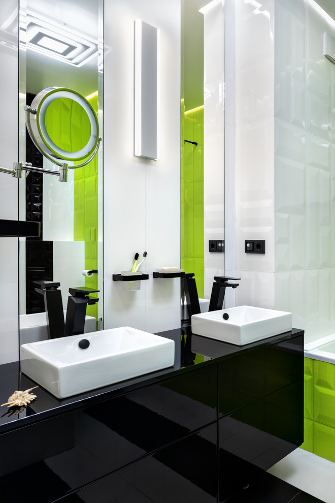 Ахроматика детской зоны с цветовыми акцентами