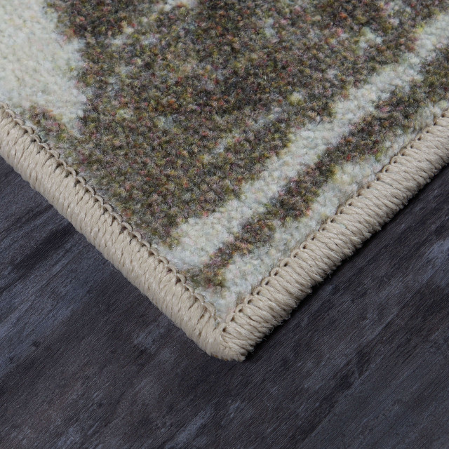 Mohawk Home Rocco Beige 5' x 8' Area Rug, 10' x 14' Contemporary