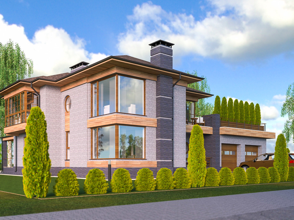 Хайтек- хаус  в   КП "Барвиха Хиллс"