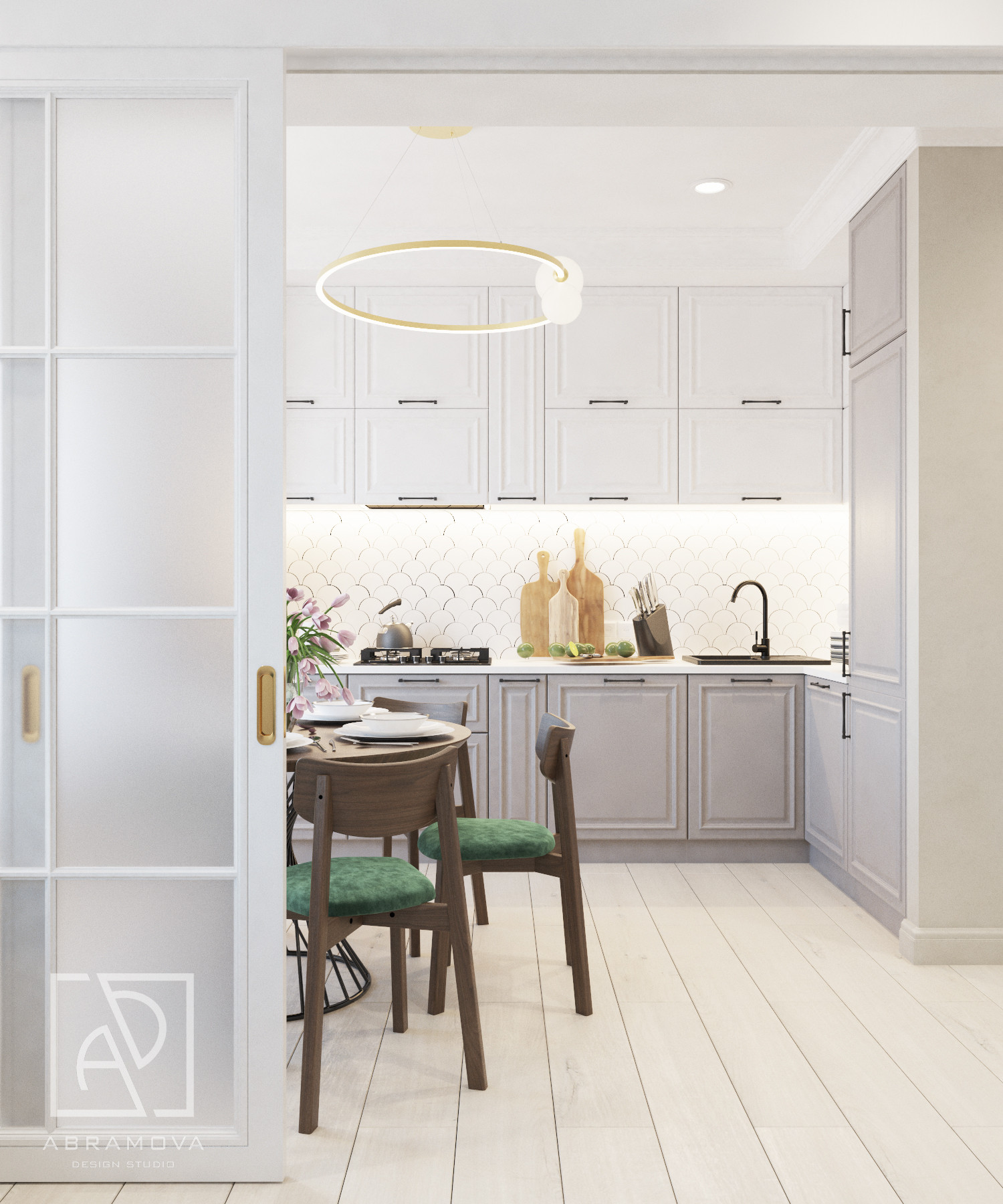 Дизайн-проект 3-х комнатной квартиры ЖК Новые Ватутинки