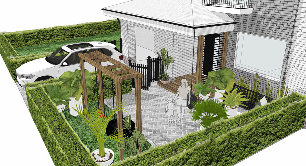 Благоустройство участка загородного дома