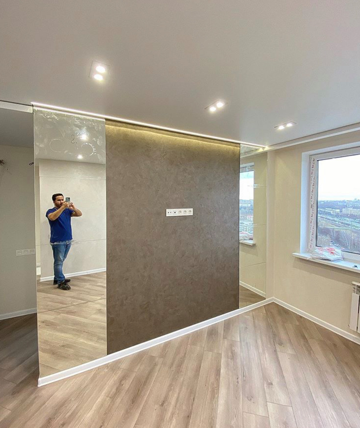 Ремонт 3х комнатной квартиры под ключ по дизайн-проекту