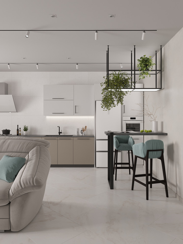 Таунхаус из "вторички" в современный интерьер