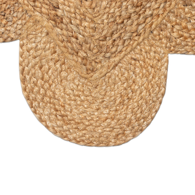 Java Scalloped Edge Indoor Rug, 8'x10' - Beach Style - Area Rugs - by ...