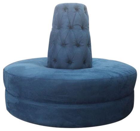 48 Circle Settee Sofa Transitional Sofas By Celebrity Furnishings 48 Circle Settee Sofa