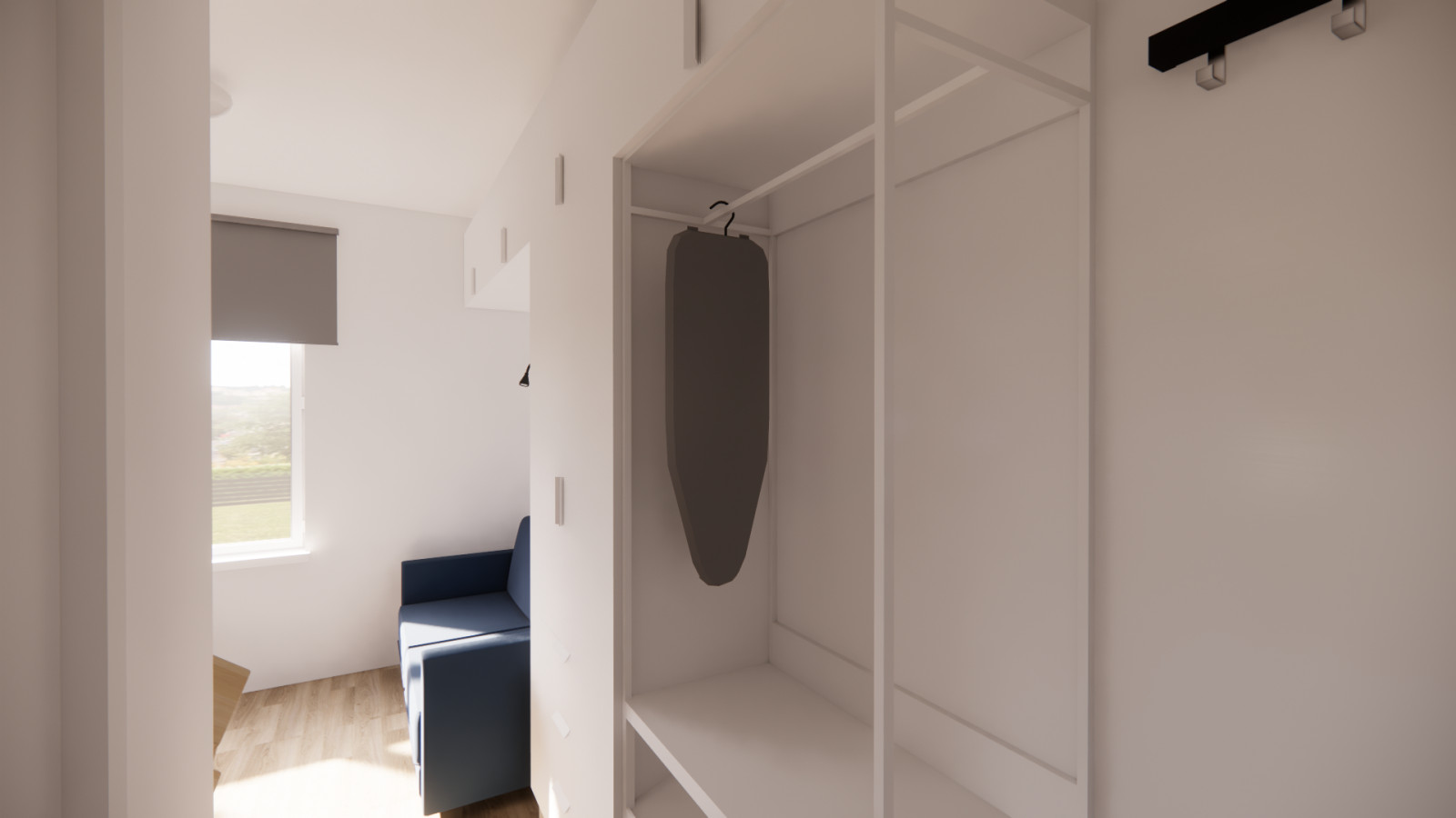 Супер маленькая студия 11м2