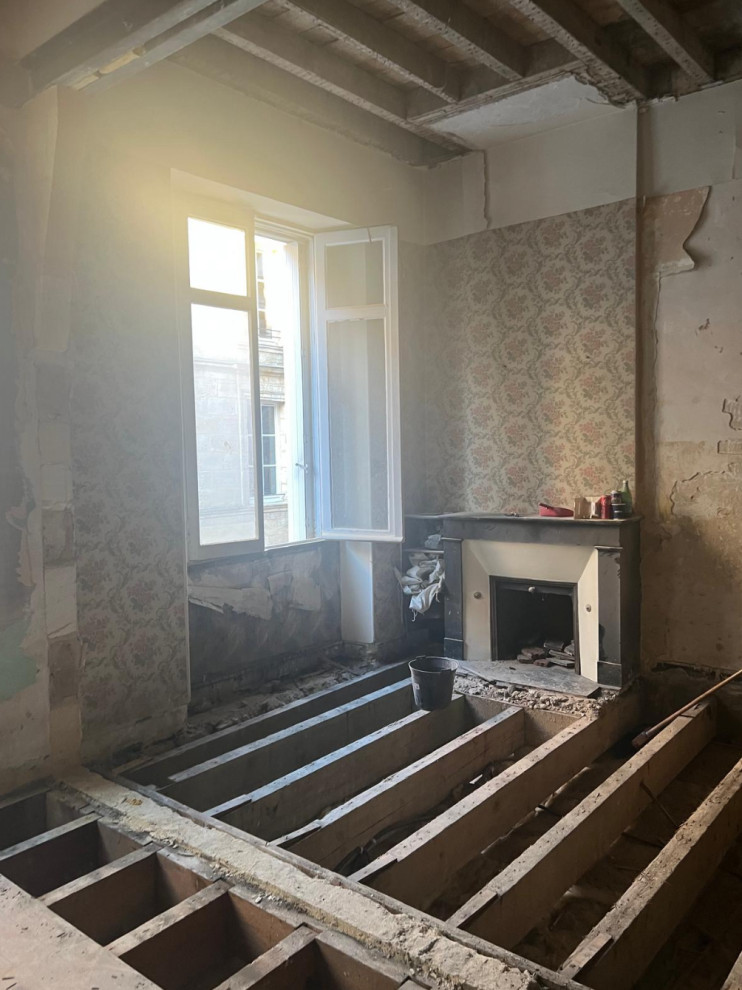 Projet Saint-Michel - Rénovation complète d'une maison de ville
