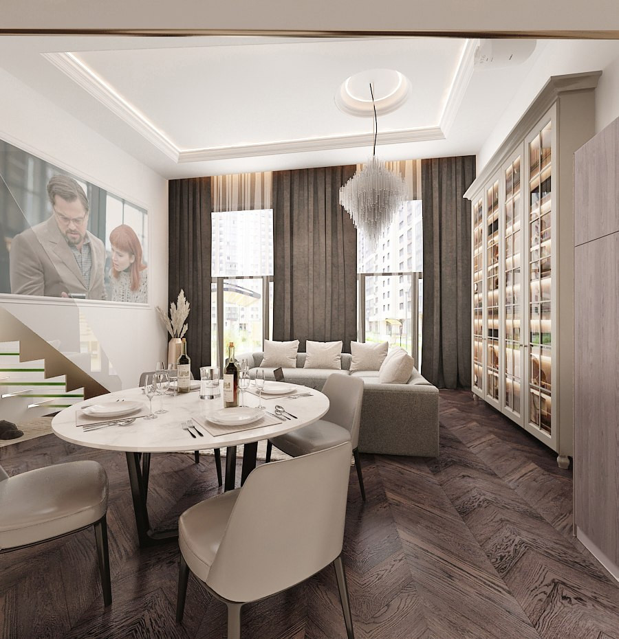 Дизайн проект квартиры ЖК Jazz