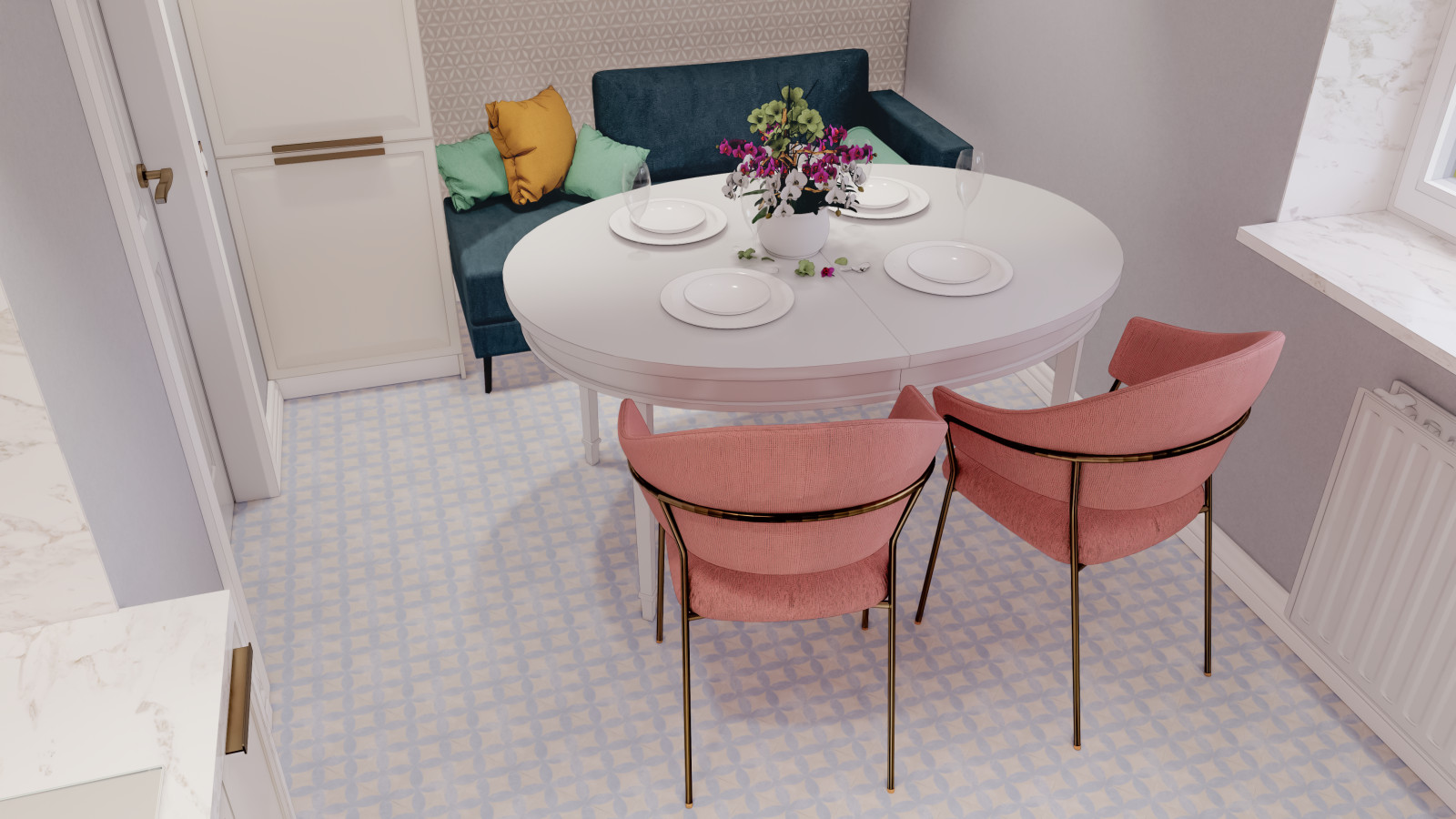 ЖК Зелёные аллеи, двухкомнатная квартира