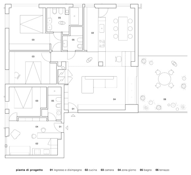 A WHITE VIBE skandinavisk-planloesning