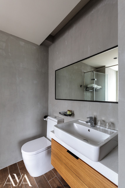 1982 Cellar BnB modern-badezimmer