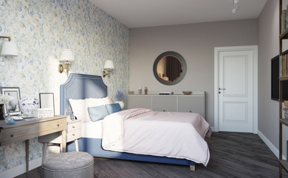 Трехкомнатная квартира для молодой семьи с тремя детьми