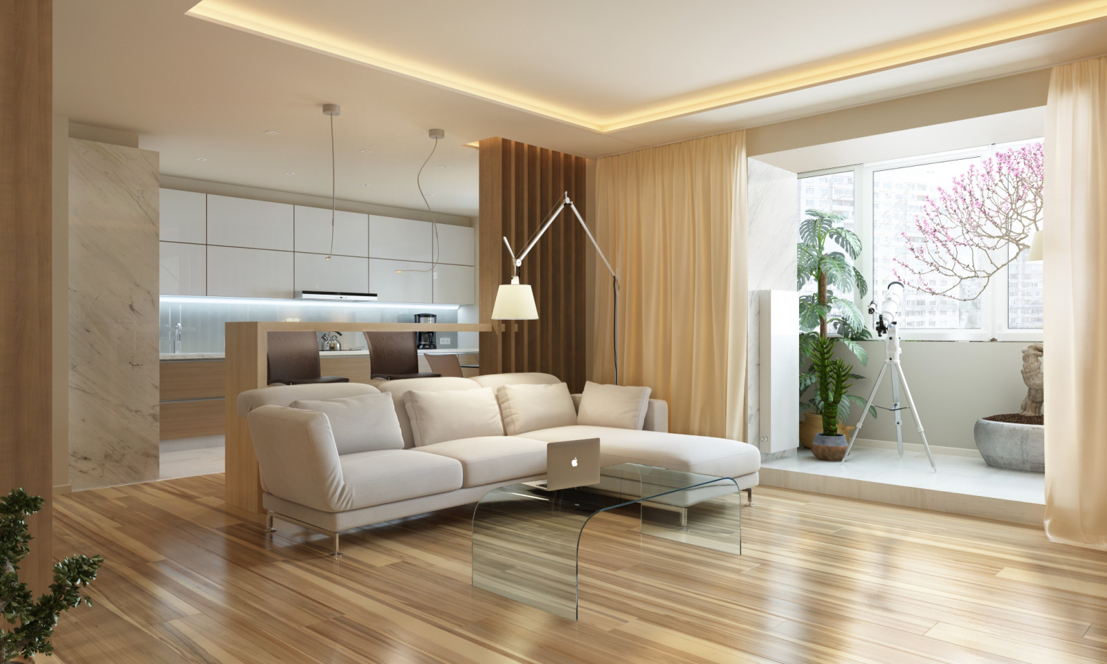 мягкий минимализм " ИЗ ВОЗДУХА И ДЕРЕВА"