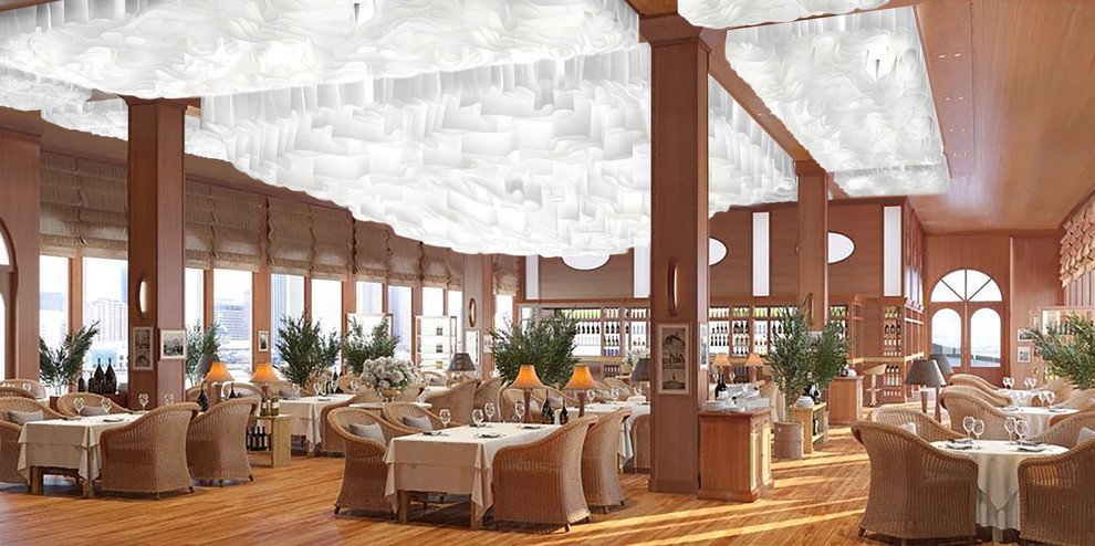 Моделирование потолка. Визуализация на заказ и дизайн.