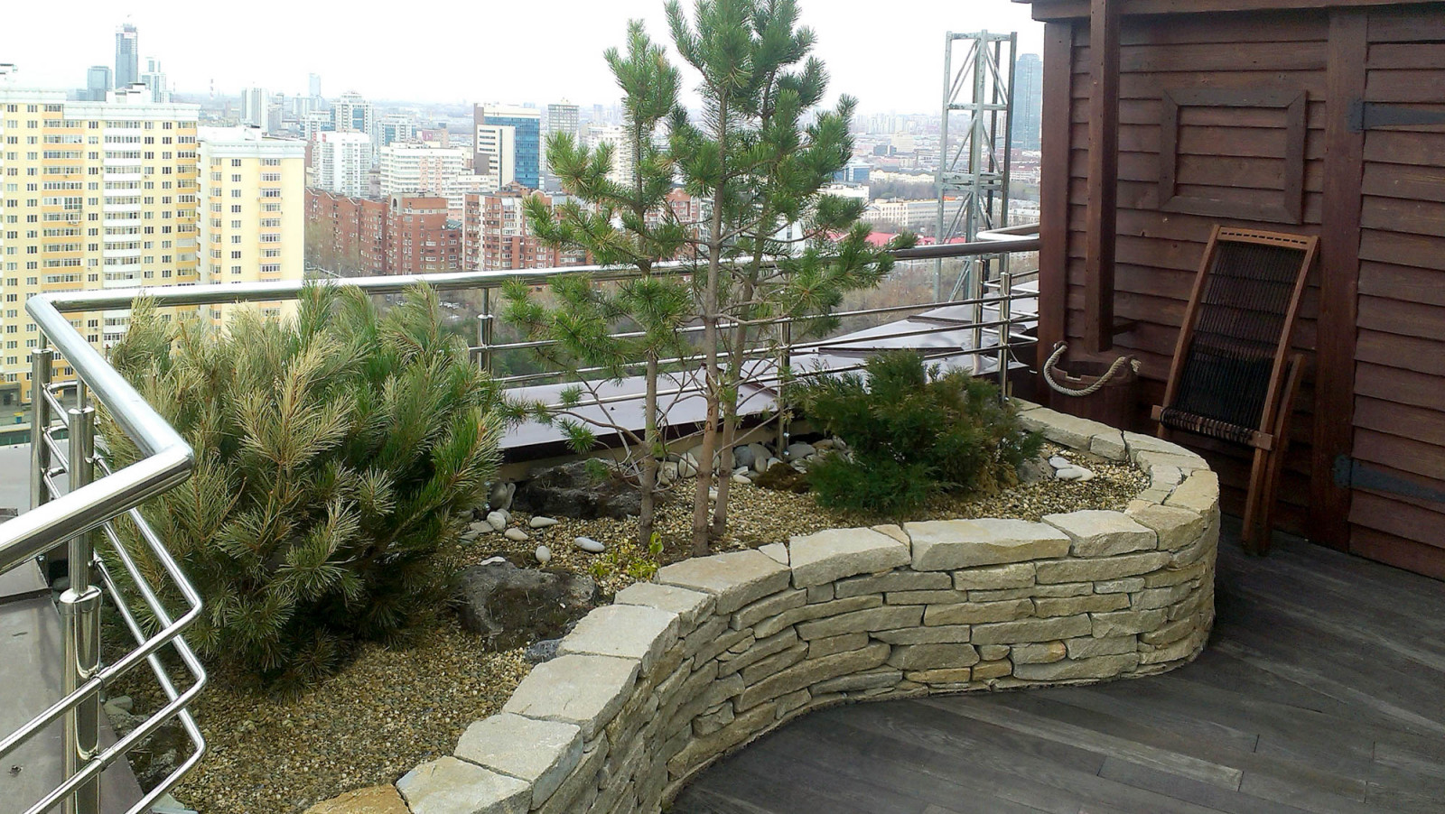 Озеленение террас