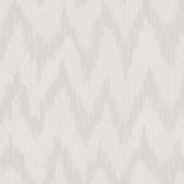 Geometric Abstract Textured Wallpaper, Featuring Big Vertical Zigzags