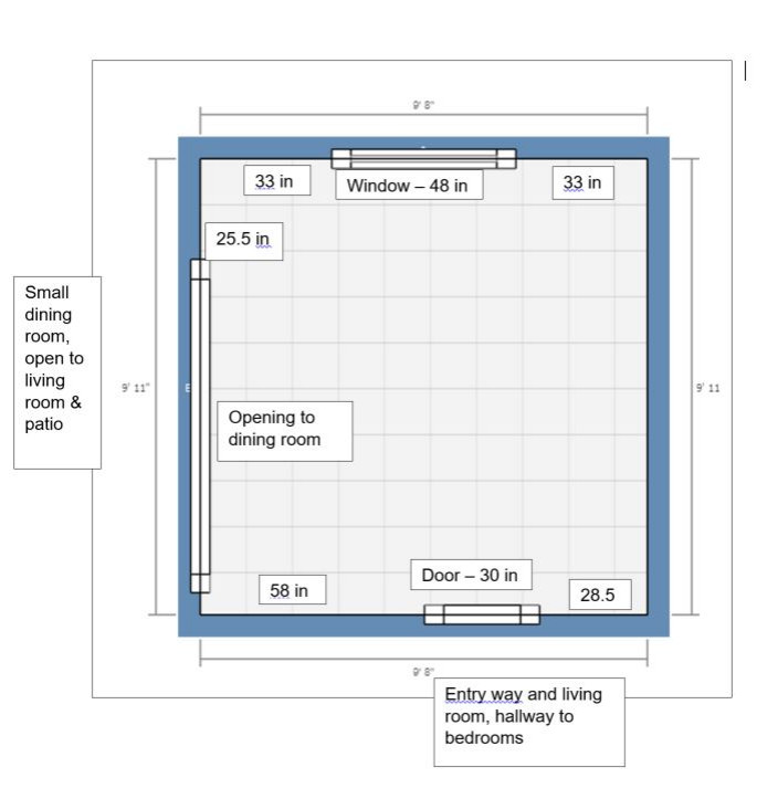 Kitchen layout help - diagrams included!