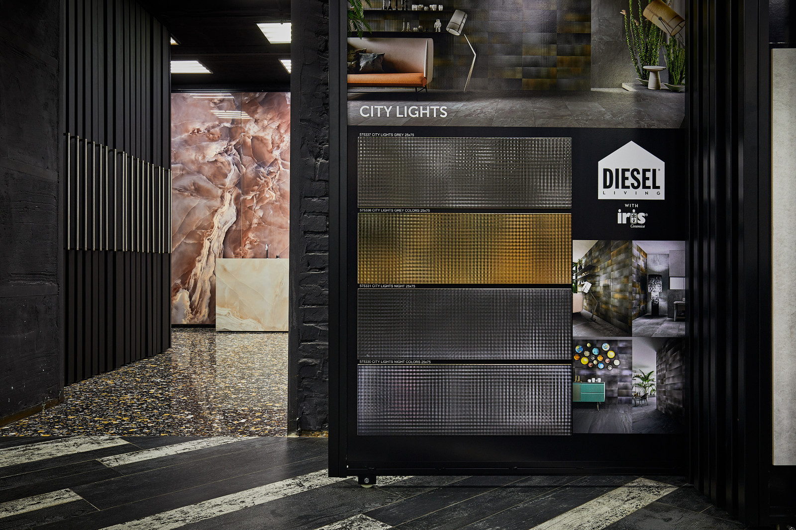 Экспозиция шоурума SpazioIris Moscow