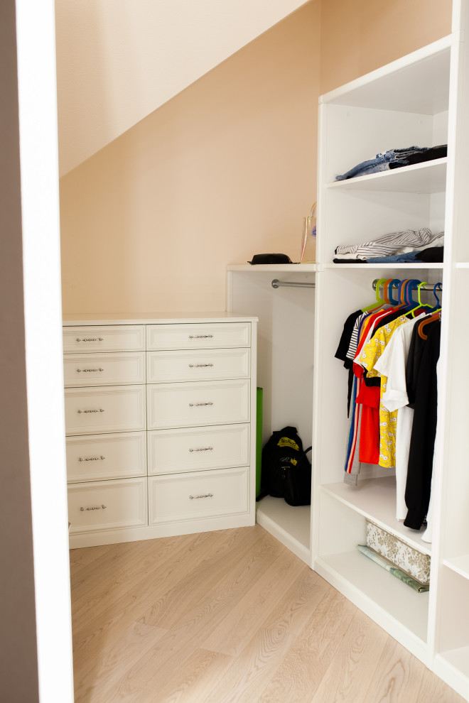 Белая гардеробная