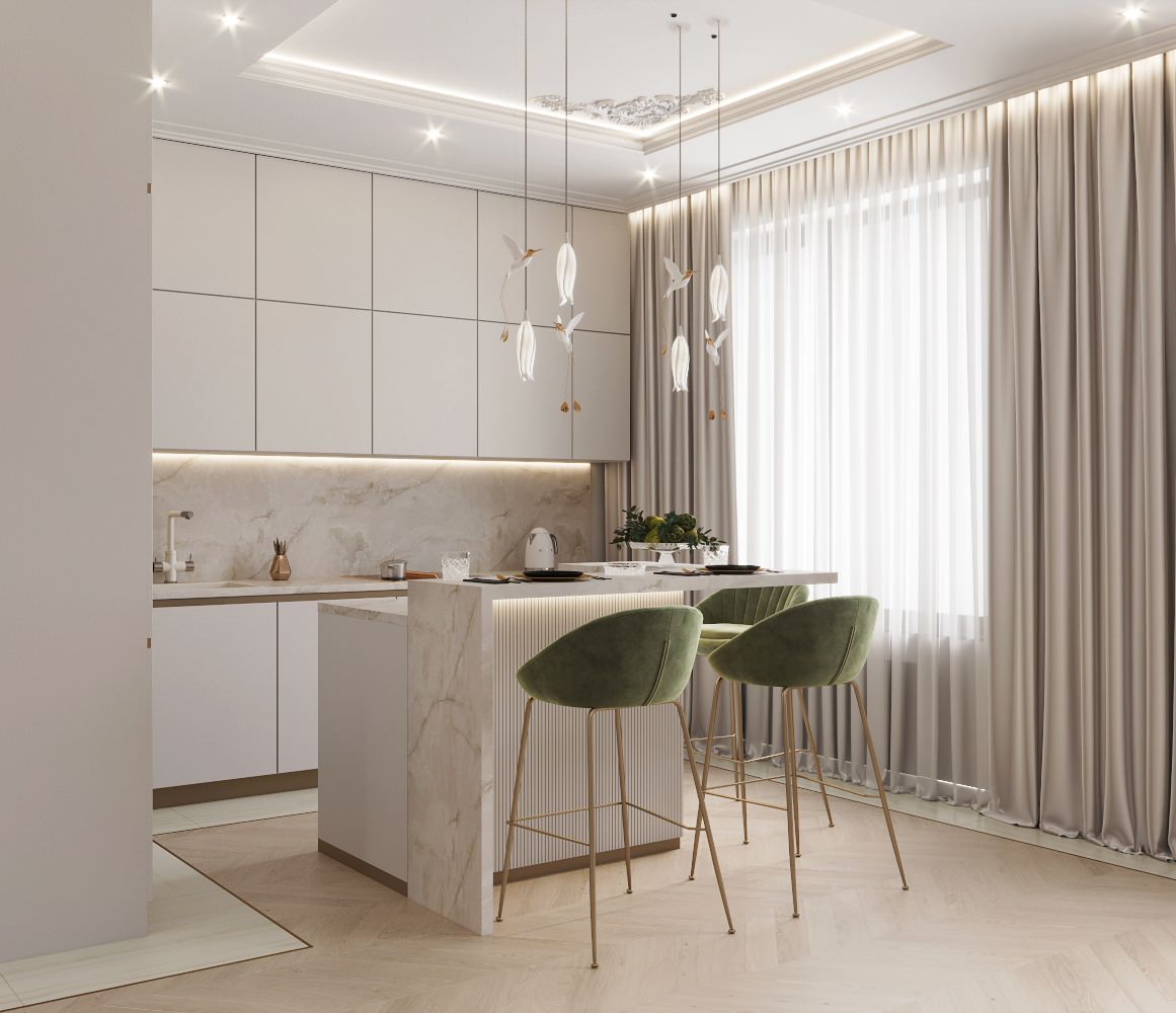 Проект квартиры 120 кв.м. 2023г.