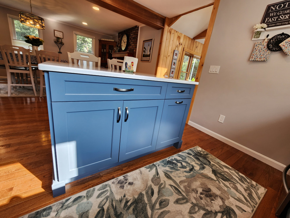 6436 - Smokey Blue Kitchen