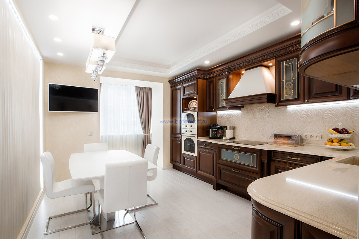 Реализация дизайн-проекта интерьера квартиры на ул.Ботанической, г.Екатеринбург