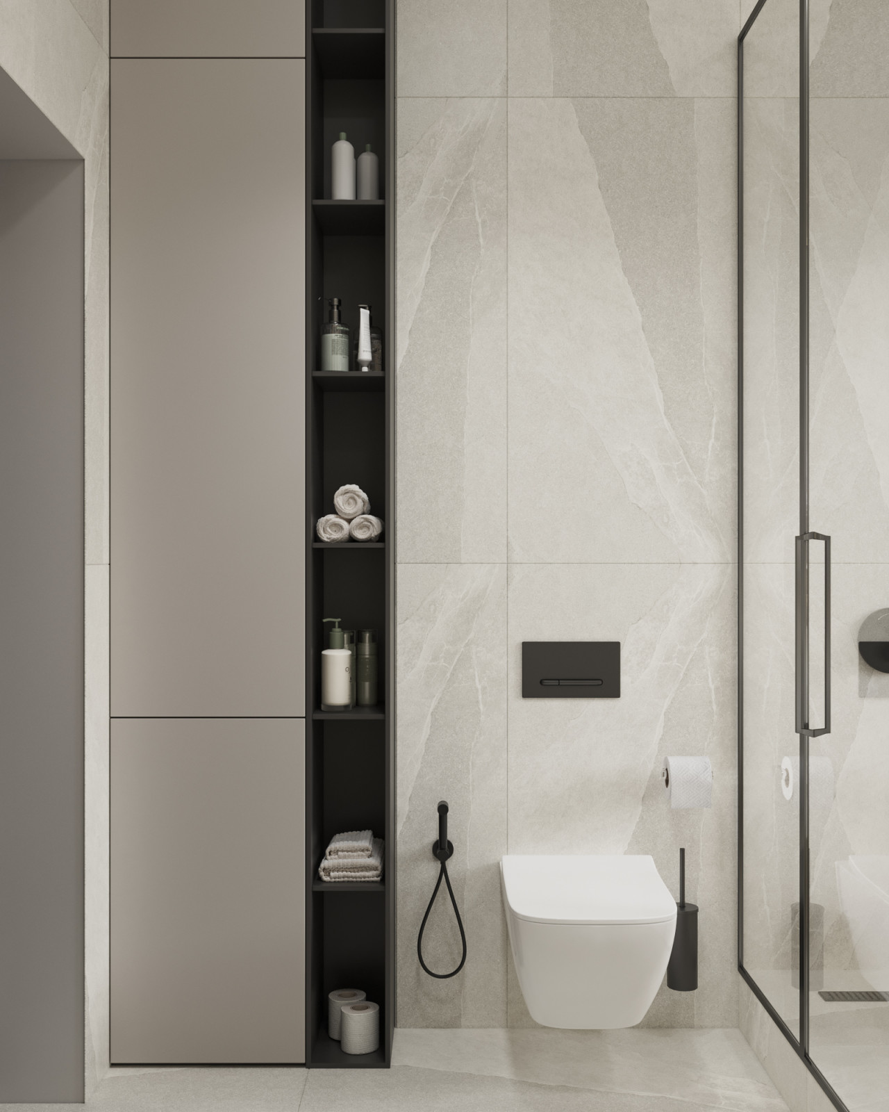 Contemporary home interior for young family