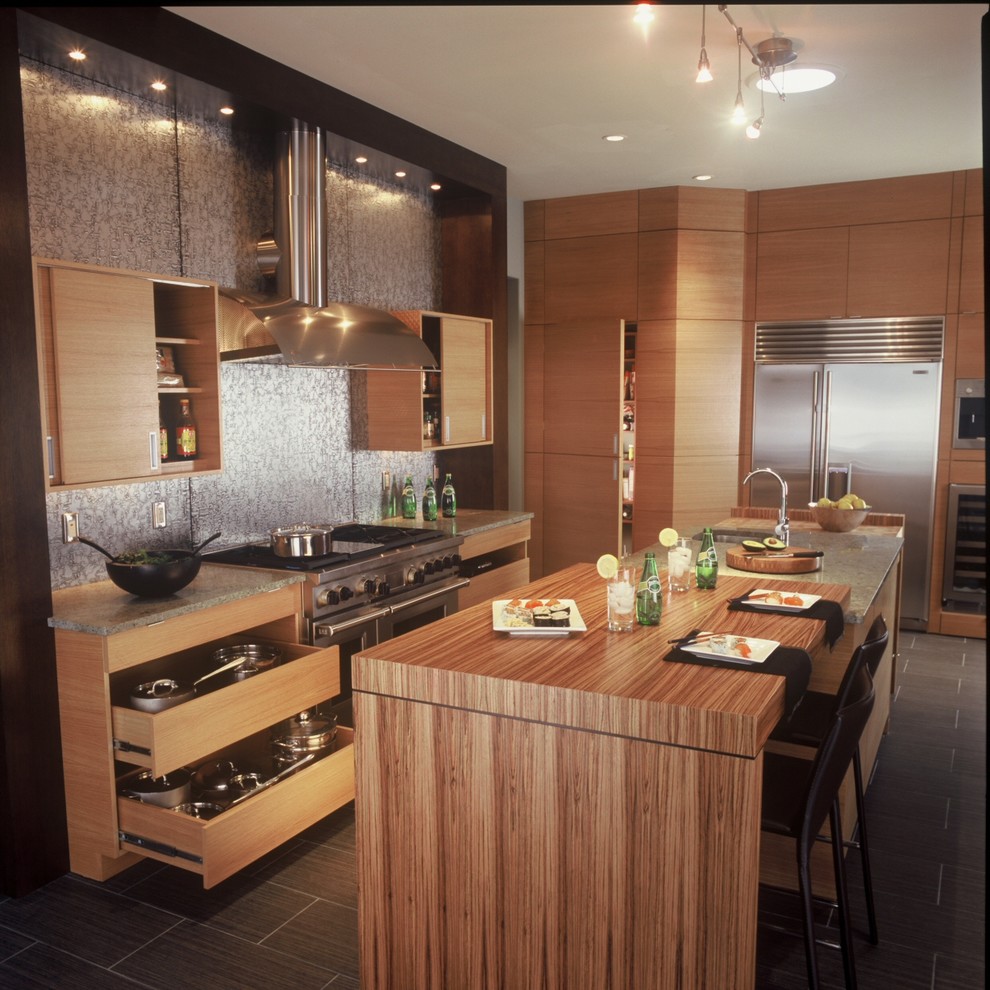 Smart Kitchen Storage - Asian - Kitchen - Raleigh - by CKS Residential