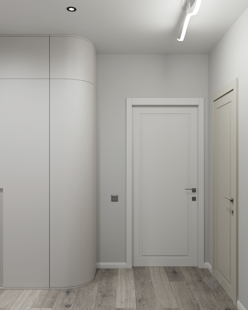 Дизайн-проект трехкомнатной квартиры ЖК "Лучи"