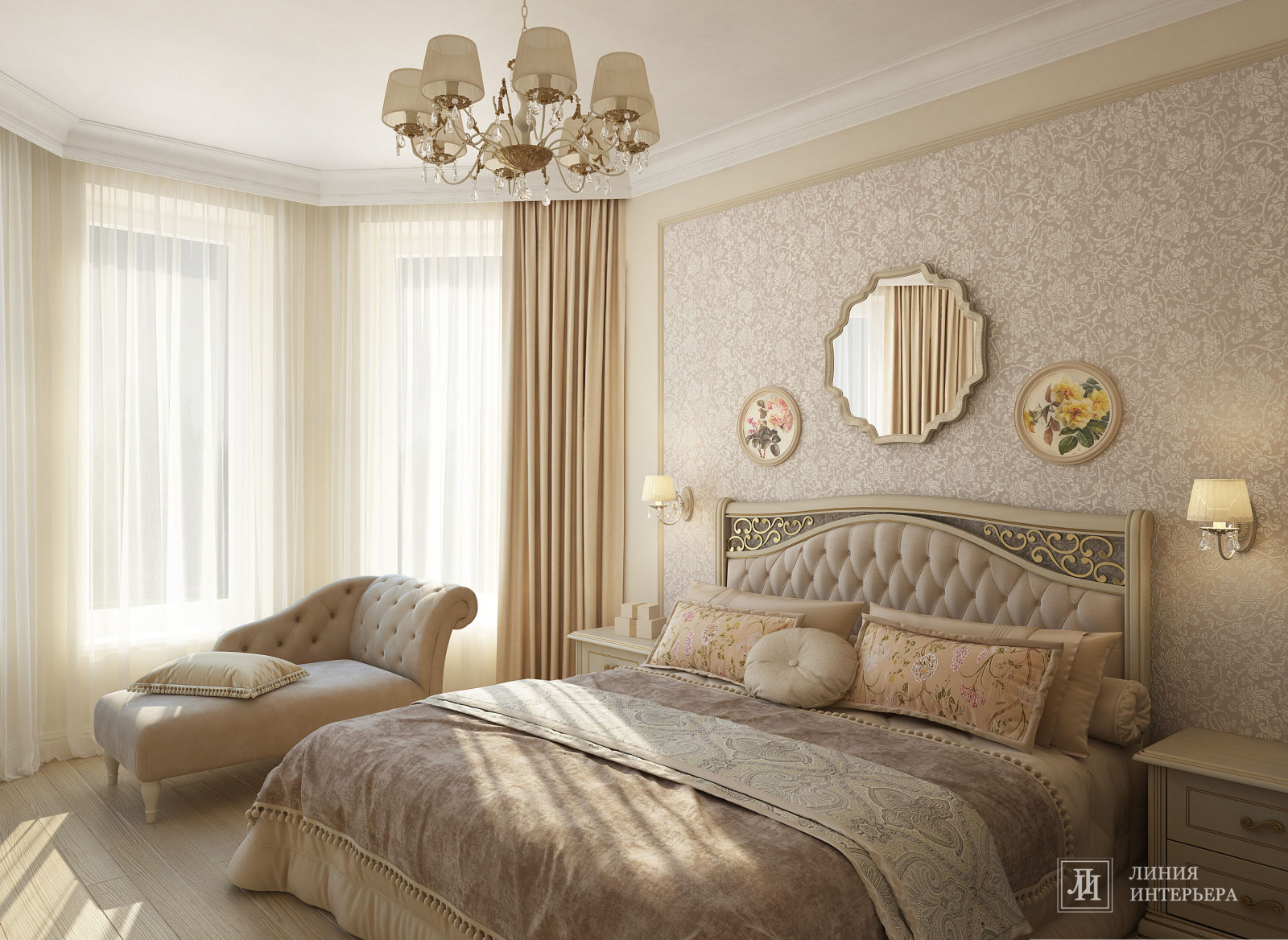 Загородный Дом в Подмосковье, классический интерьер