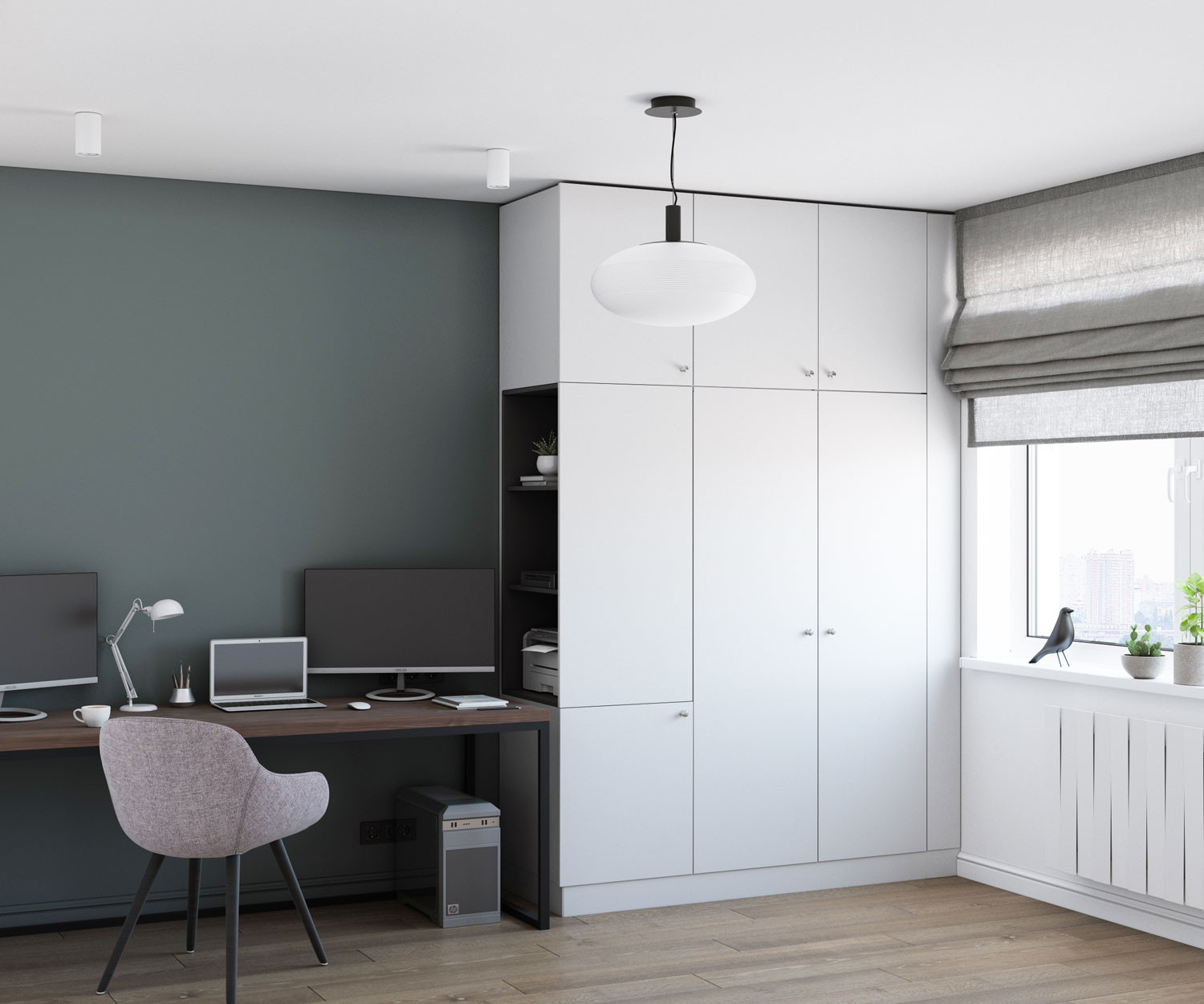 Трехкомнатная квартира для молодой семейной пары