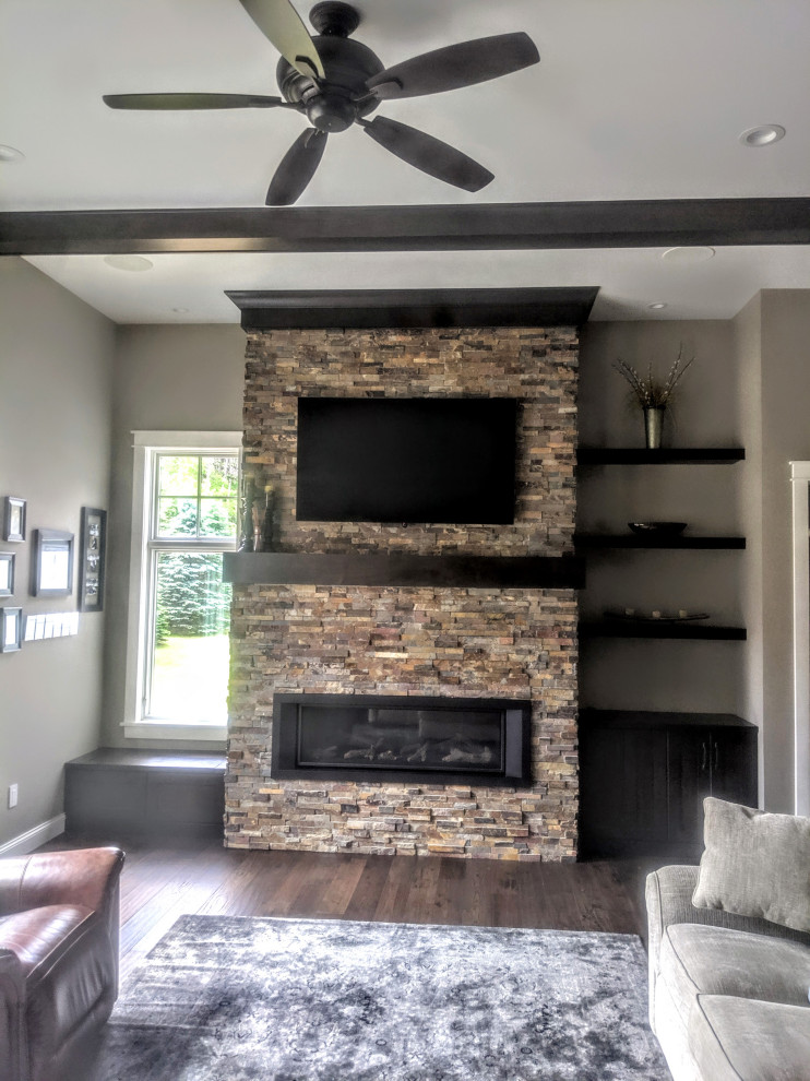 Traditional Gas Fireplaces Minneapolis by Great American Fireplace