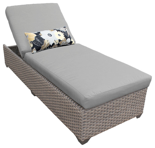 Oasis Chaise Outdoor Wicker Patio Furniture
