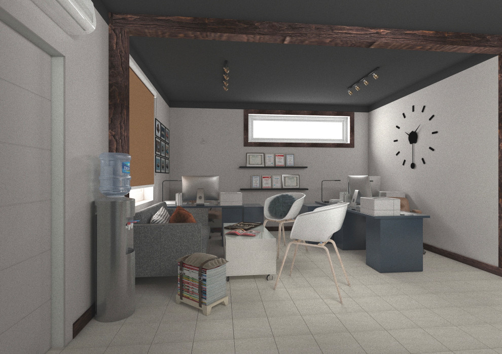 Зона ожидания автосервиса Volvo