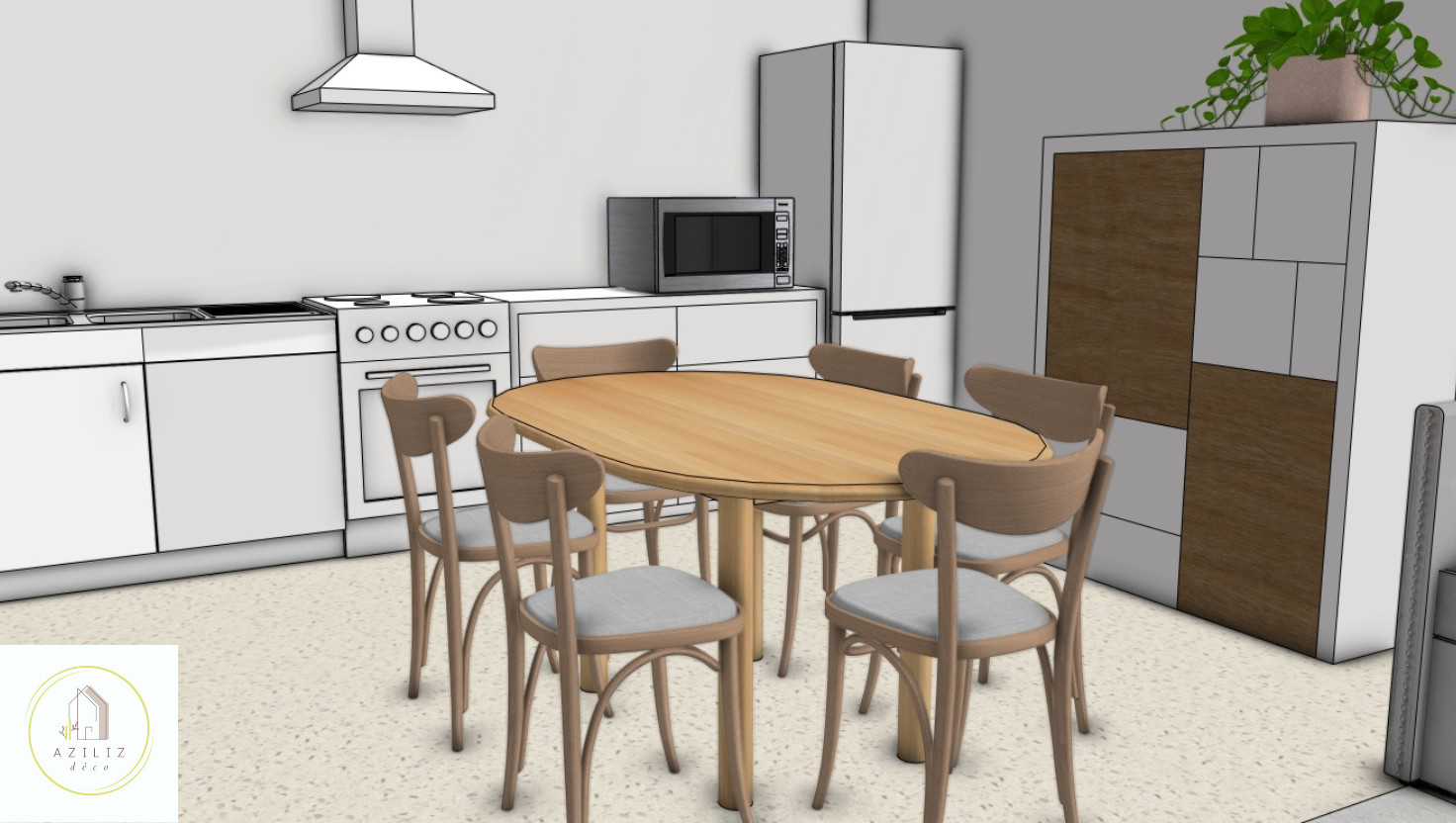 COACHING DECO transition d'une grande maison à un appartement plus compact