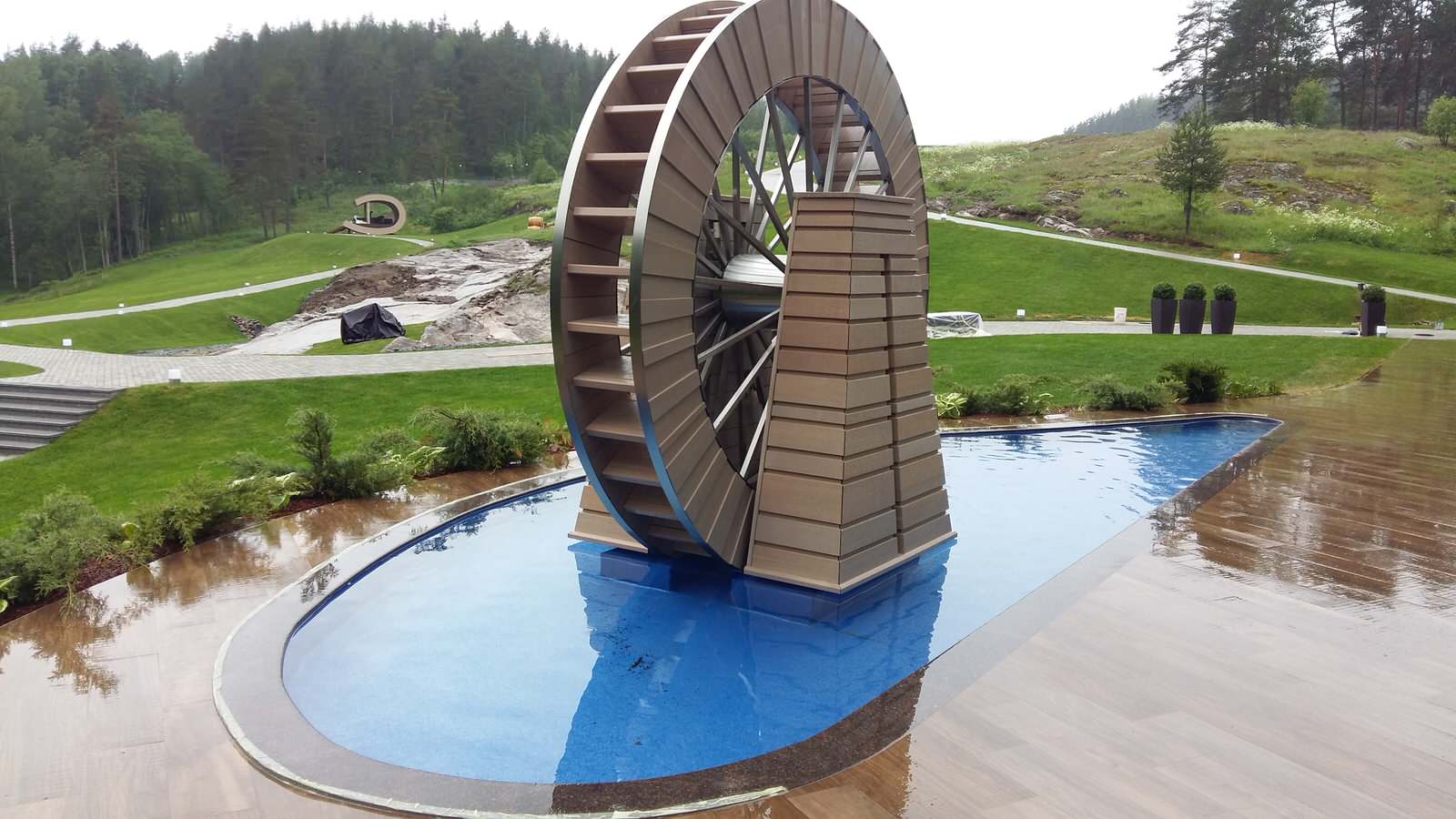 Декоративные водоёмы в Карелии