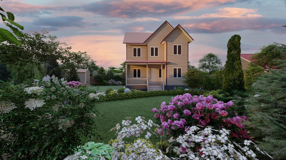 Загородный дом в Москве. 12 соток